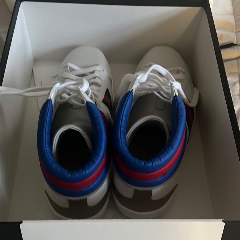 Gucci Colorful High-Top Sneakers - Picture 5 of 6